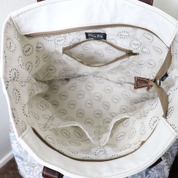 🆕Myra Bag FRENCHY Large Tote Bag Canvas Bag Purse - Picture 8 of 8